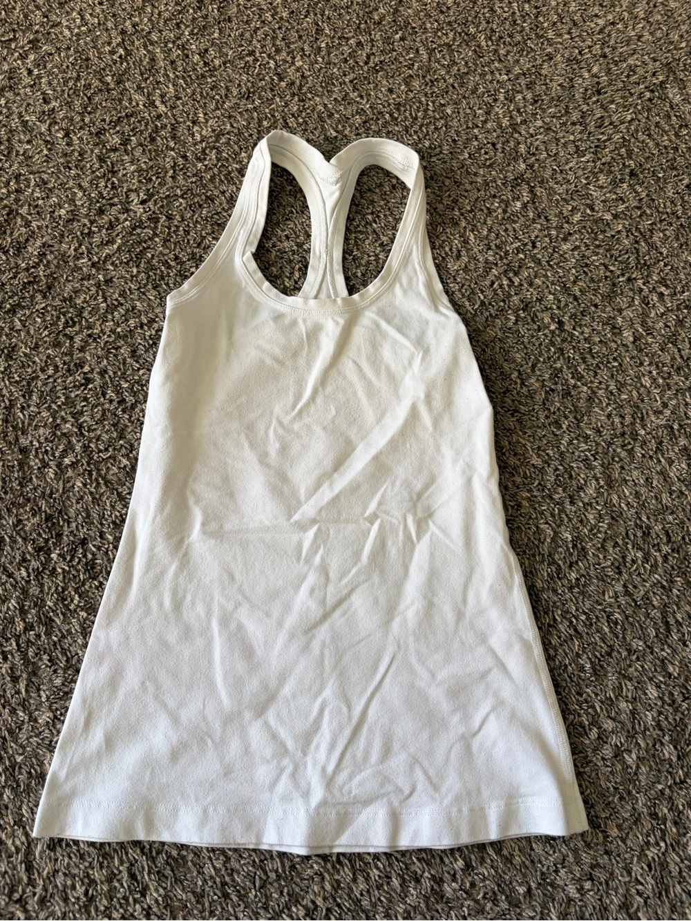 lululemon athletica White Racerback Tank